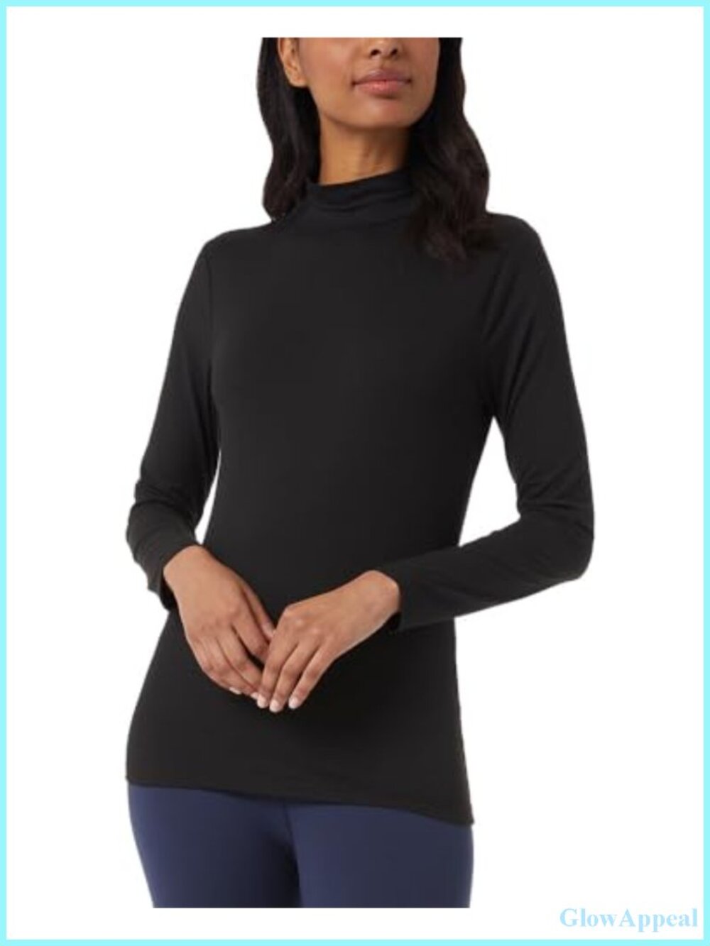 32 Degrees Cozy Heat Base Layer Mock Neck Thermal Top